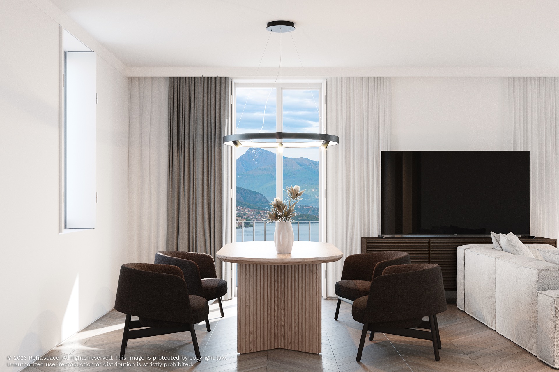 Appartamento ristrutturato a 70 m dal lago con giardino — 22