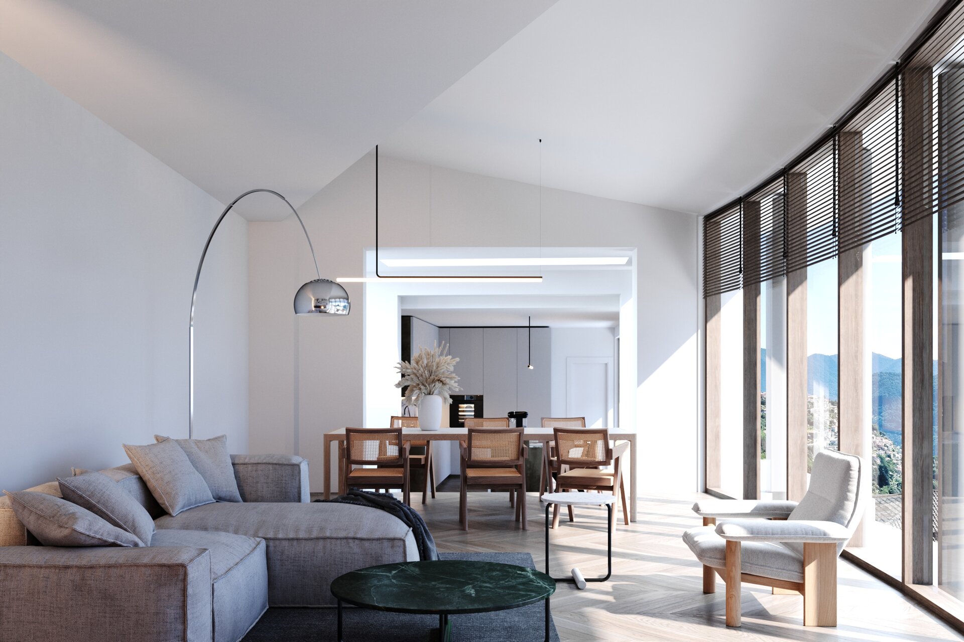 Villa indipendente con piscina interna e vista lago a 180° — 14