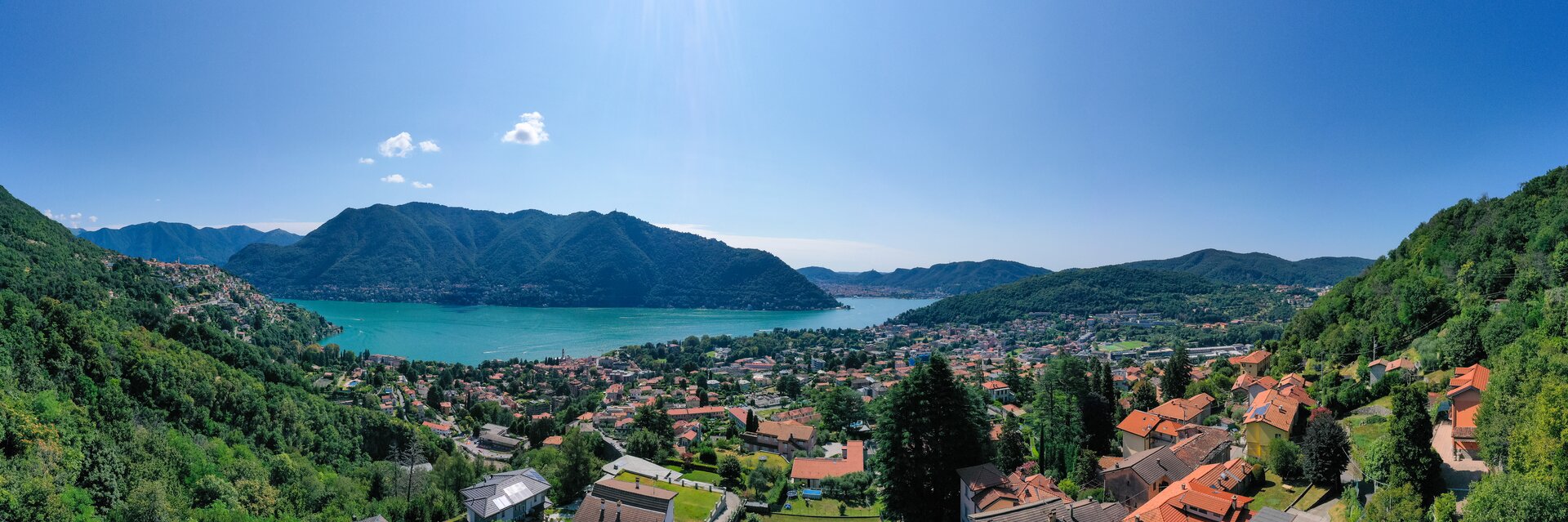 Villa indipendente con piscina interna e vista lago a 180° — 15